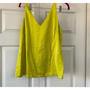 Banana Republic New with Tags Size Medium Spiced Citron Deep V Cami